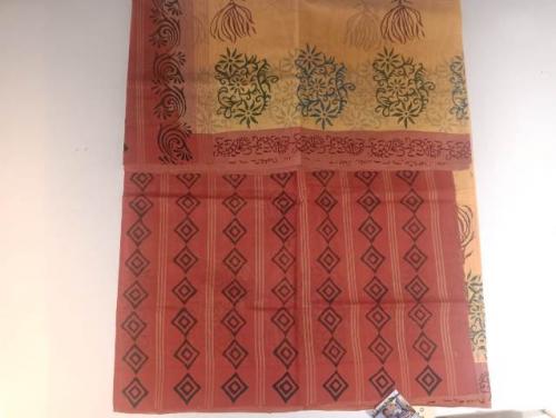 SALEM BLOCK PRINT COTTON SAREES